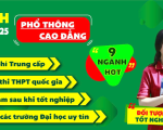 TUYỂN SINH  PHỔ THÔNG - CAO ĐẲNG CHÍNH QUY NĂM 2025